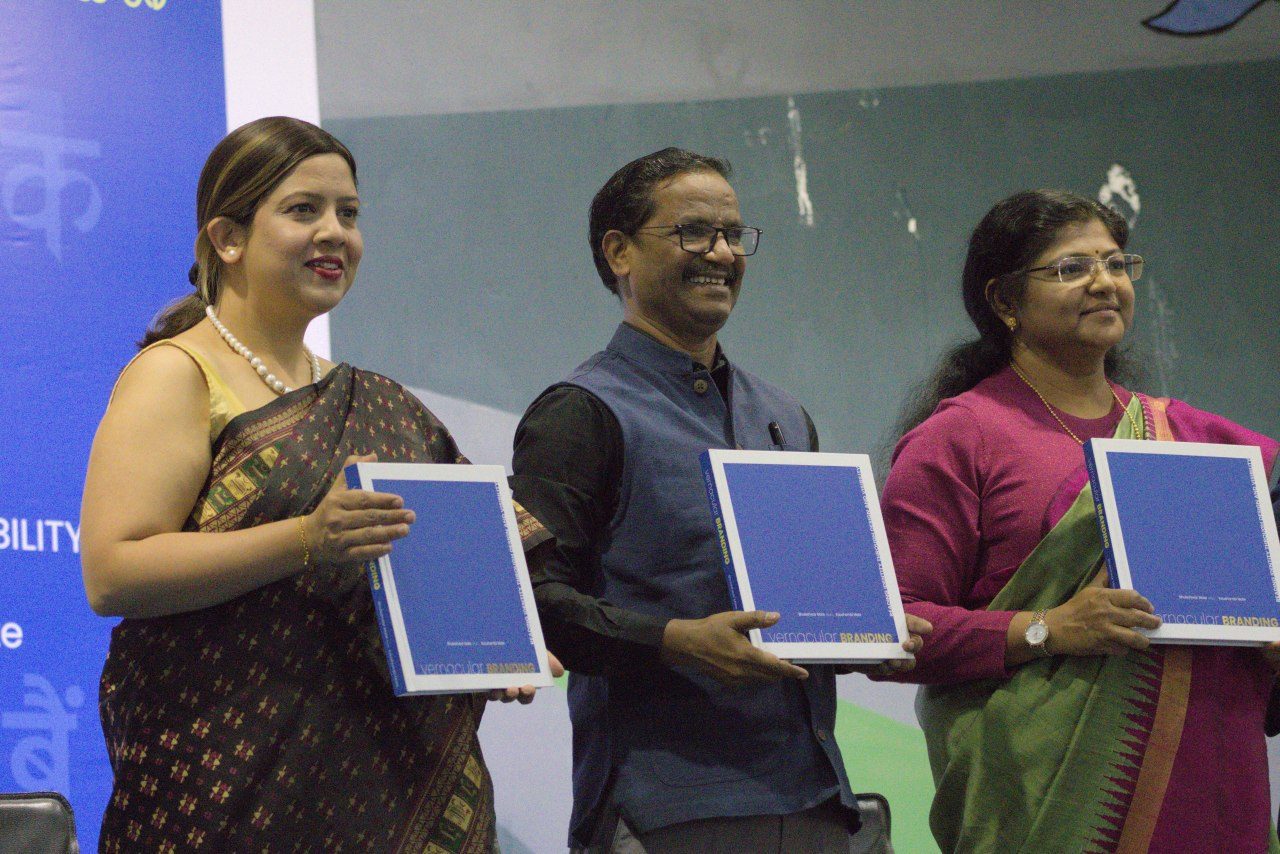 Book launch and micro-exhibition at GCAD, Nagpur, December 2025