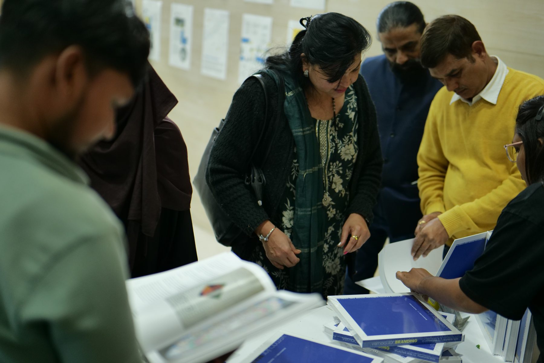Book launch and micro-exhibition at GCAD, Nagpur, December 2025